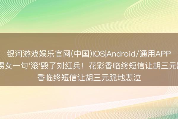 银河游戏娱乐官网(中国)IOS|Android/通用APP下载 外甥女一句'滚'毁了刘红兵！花彩香临终短信让胡三元跪地悲泣